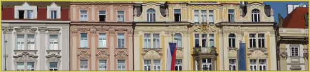 Prague facades